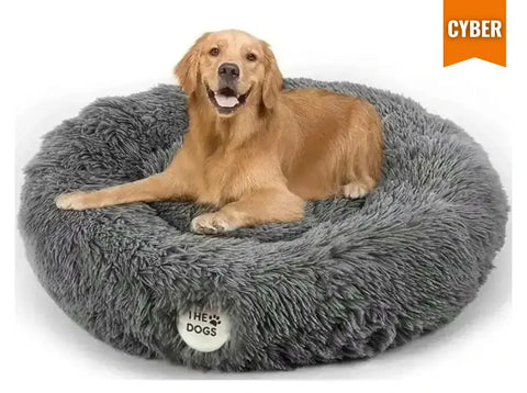 Cama Redonda Antiestrés para Perros y Gatos RelaxyTime™