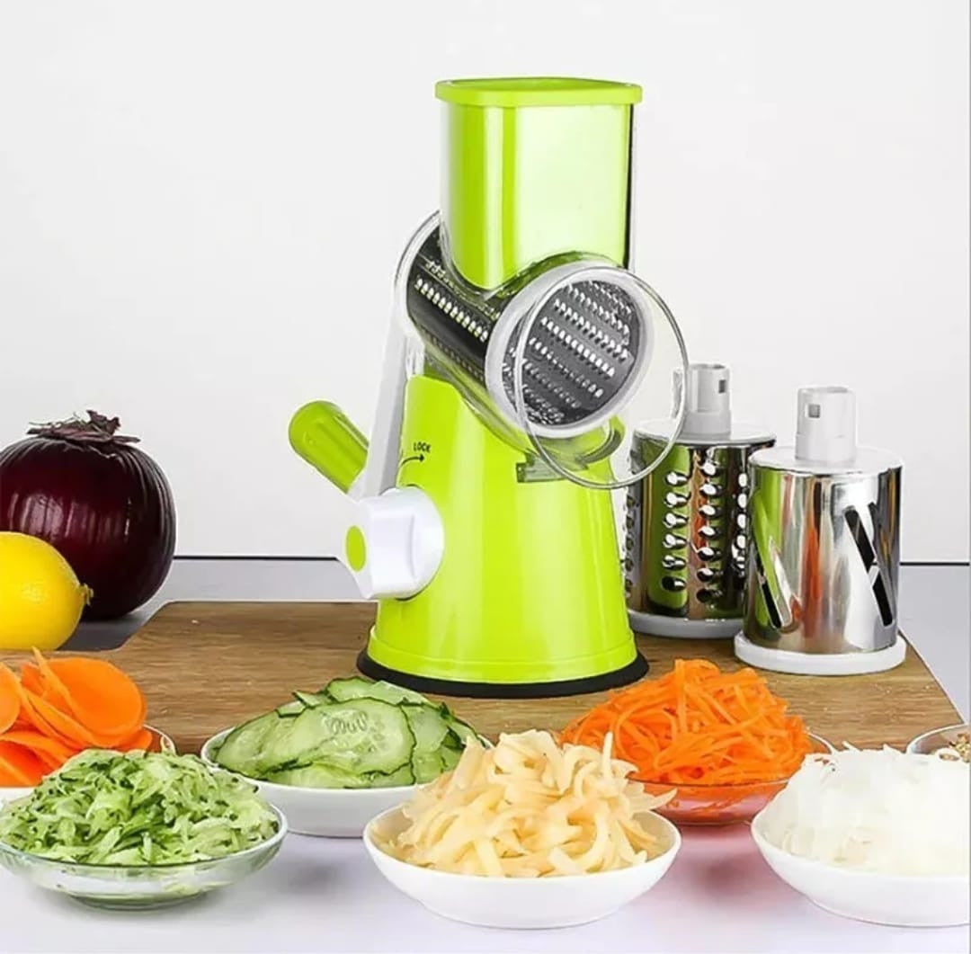 Cortador de verduras, rallador Manual de cocina, 3 en 1 picador de verduras