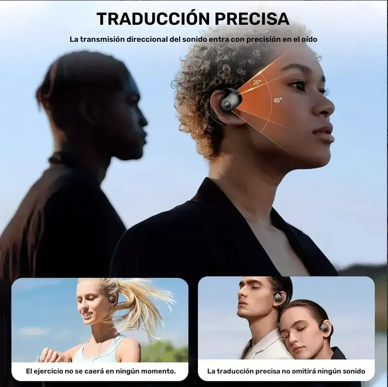 Auriculares con traductor