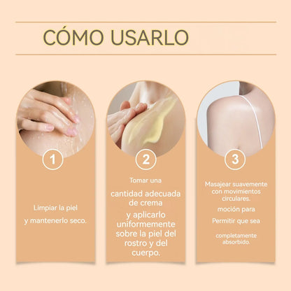 Bálsamo Orgánico de Sebo de Res y Miel-Elimina estrías, acné y líneas de expresión en segundos