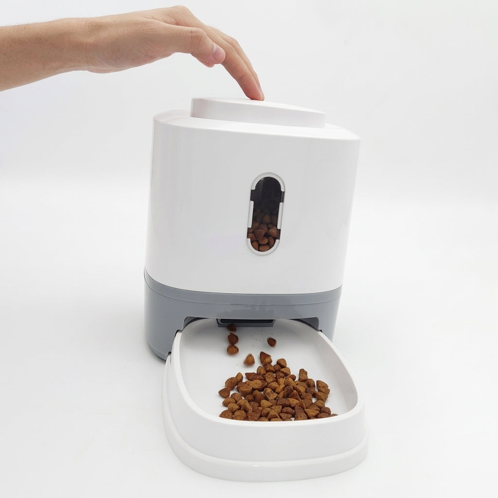 🐾 Dispensador Automático de Alimento para Mascotas 🐾
