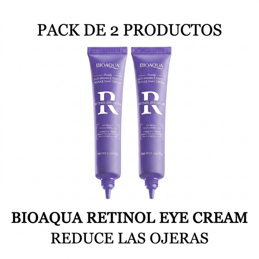 Pack 2 Contorno Ojos Retinol Bioaqua