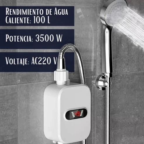 Calentador Eléctrico para Ducha 3500W