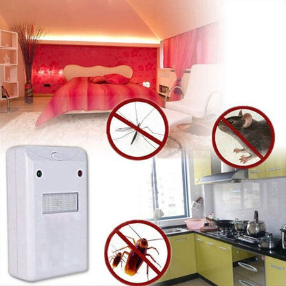 Repelente Electrónico De Mosquitos, Ratones,insectos,Ultrasonido.