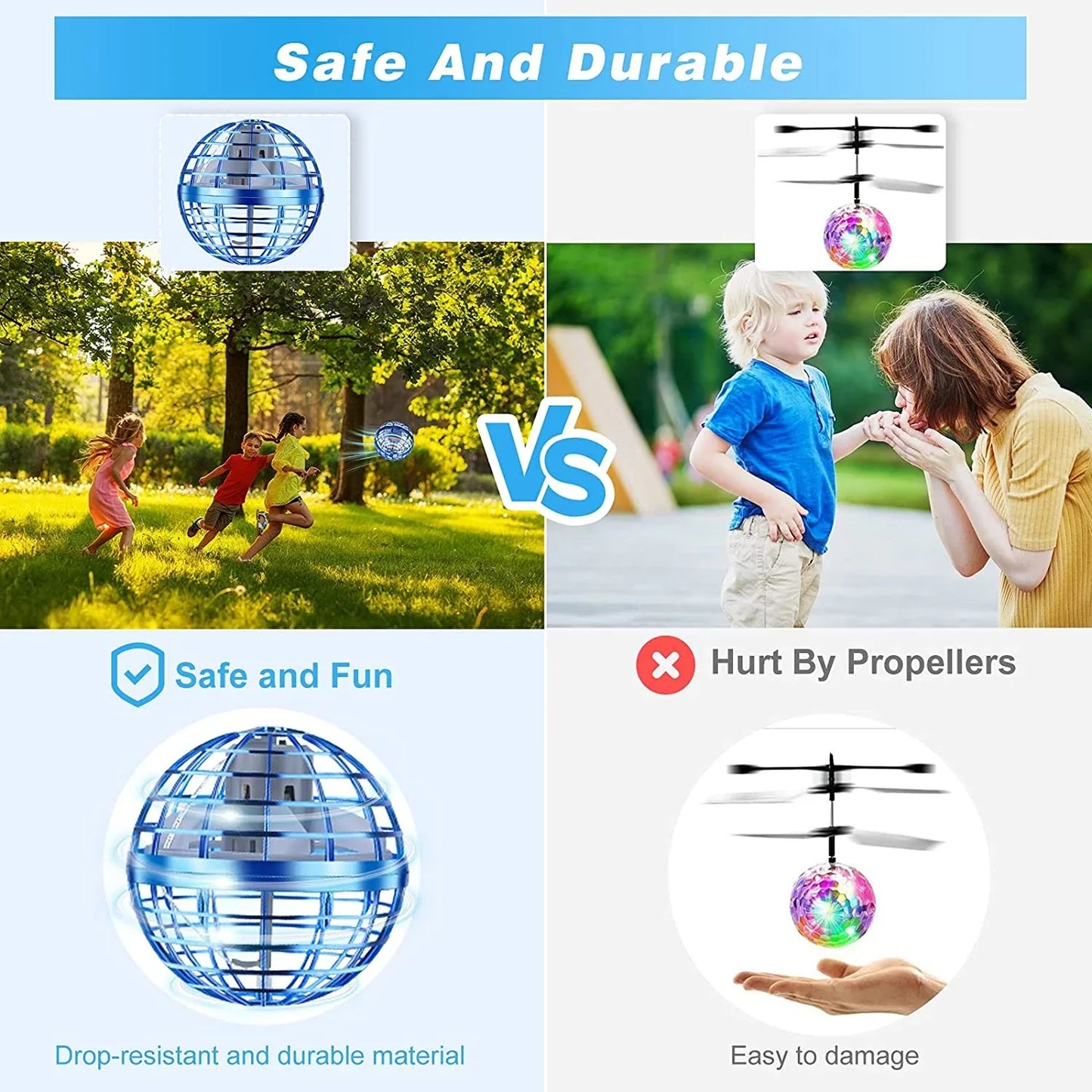 Flynova Pro Flying - Ball Spinner 🔴🔵🟣