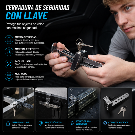 TRABA PEDAL ANTIRROBO AUTOMÓVIL