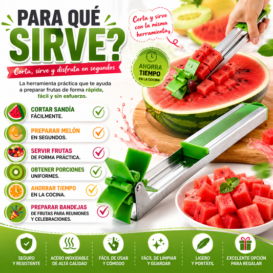 Pelador de Sandía o Melón Rápido