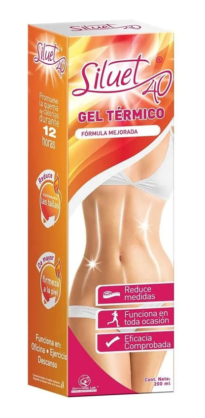 Siluet 40 / Gel Térmico Reductor 200ml