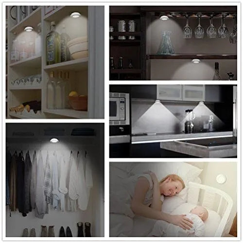 Set Luz Led Inalambricas Control Remoto