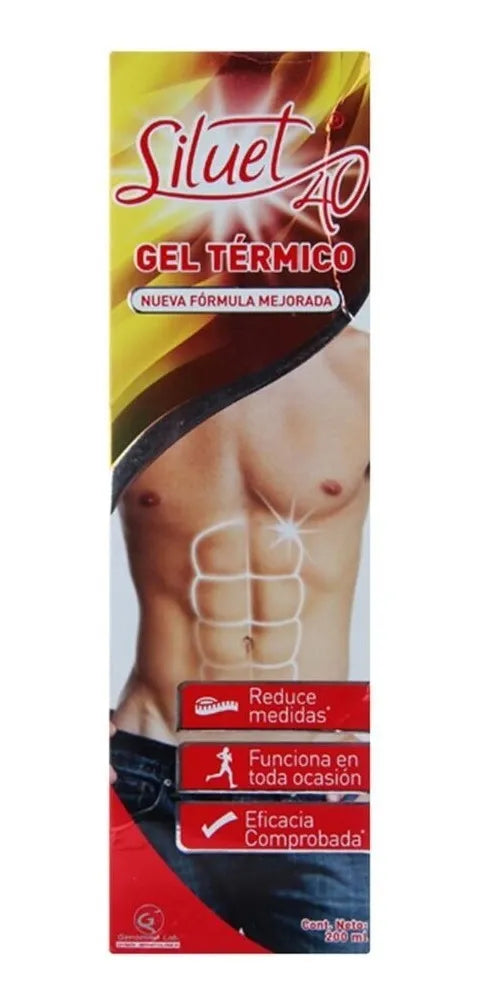 Siluet 40 / Gel Térmico Reductor 200ml