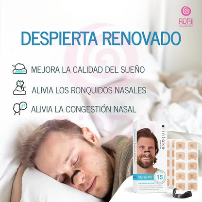 Tiras Nasales Antironquidos Magneticas Deportivas Dilatador