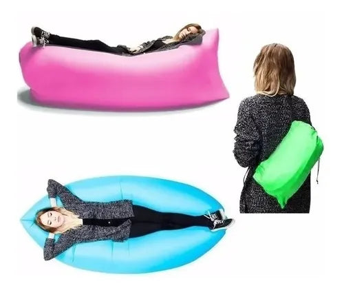 Sofá Sillón Inflable Camping Playa