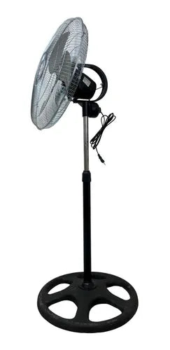 Ventilador De Pie 3 Aspas Ventilador Industrial Giro De 360°