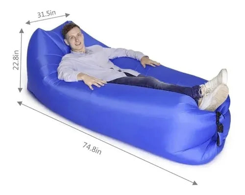 Sofá Sillón Inflable Camping Playa
