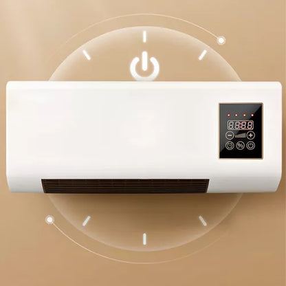 Calefactor Calentador De Aire Electrico Aire caliente y frío Con Control De Pared