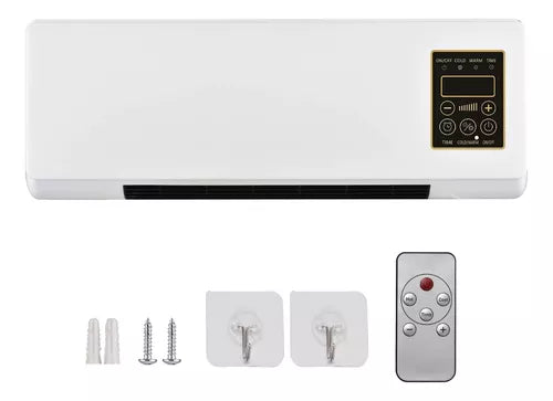 Calefactor de Pared 1500W Frío/Calor – Control Remoto