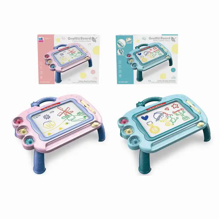 Tablero de dibujo magnético Juego educativo para niños Tablero de pintura de grafiti para niños