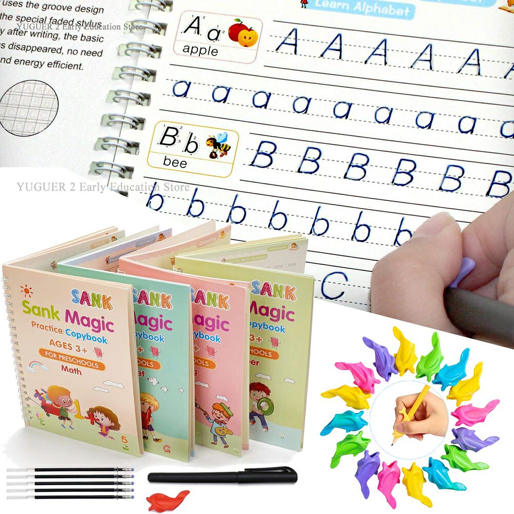 Libro de caligrafía reutilizable