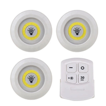Set Luz Led Inalambricas Control Remoto