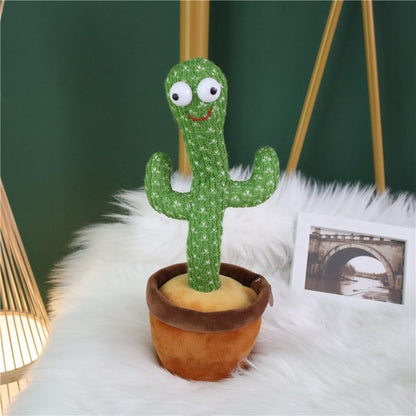 Cactus Bailarin con Repetidor de Voz y Música