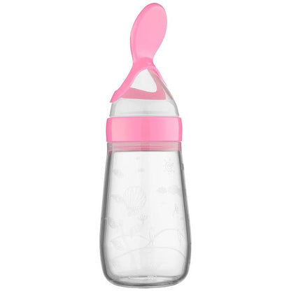 Botella de alimentación exprimidora para bebé