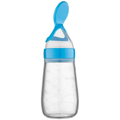 Botella de alimentación exprimidora para bebé