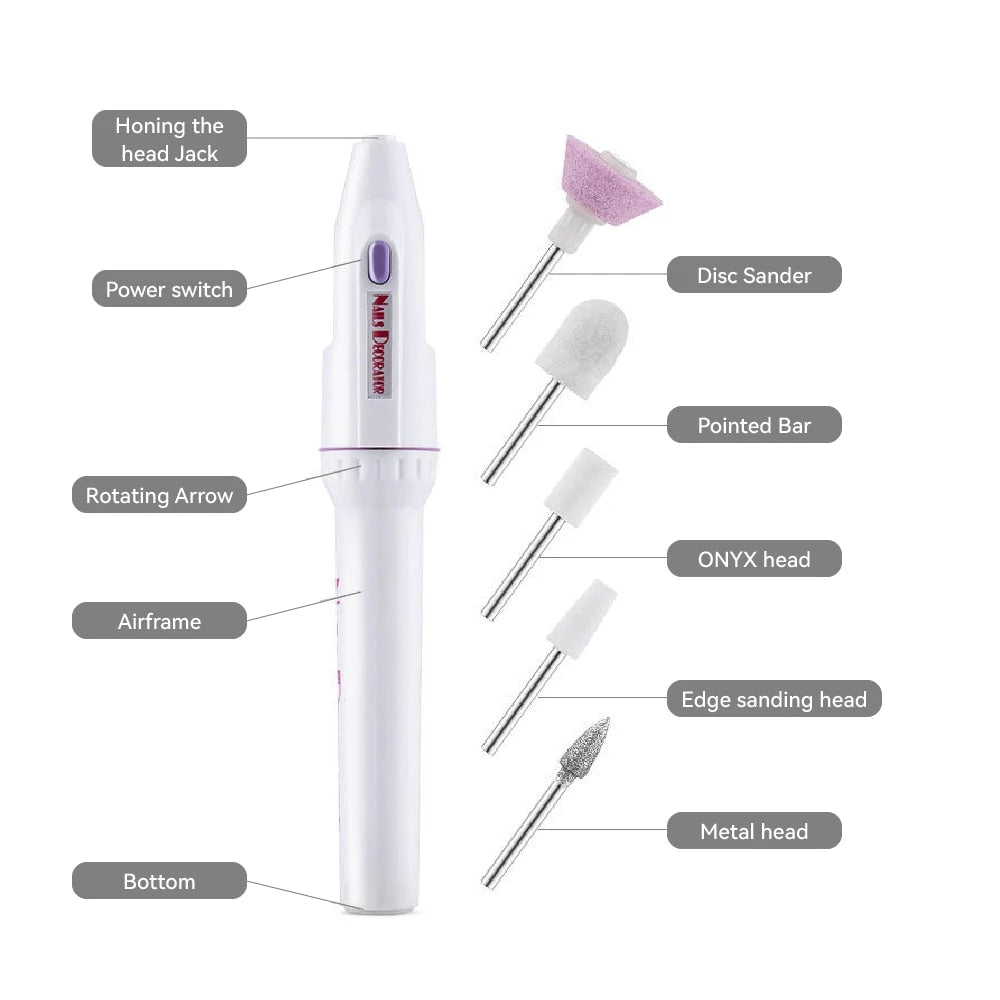 Esmeril Para uñas Electrico