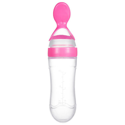 Botella de alimentación exprimidora para bebé