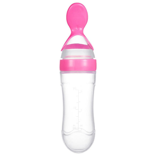 Botella de alimentación exprimidora para bebé
