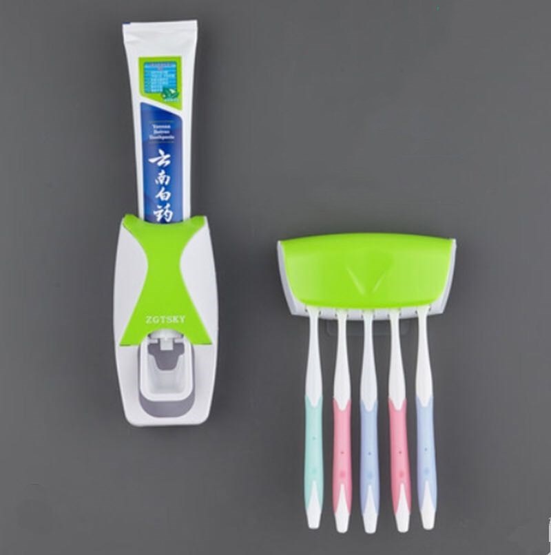 Dispensador de pasta de dientes automático