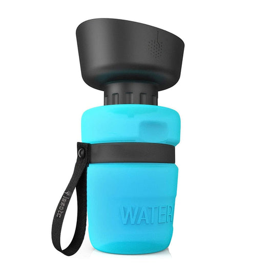 Botella de agua portátil para perros
