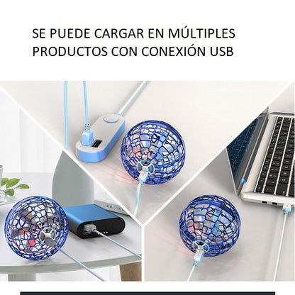 Bola voladora giratoria mágica