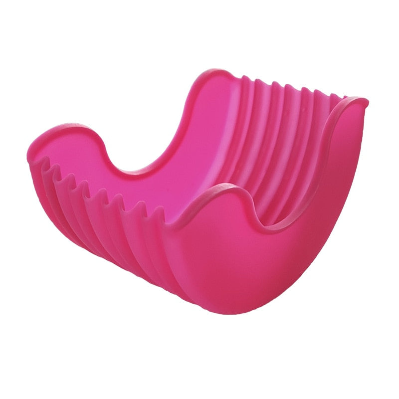 Soporte de silicona reutilizable para hamburguesas
