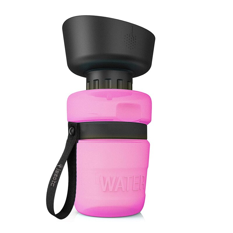Botella de agua portátil para perros