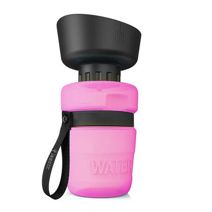 Botella de agua portátil para perros