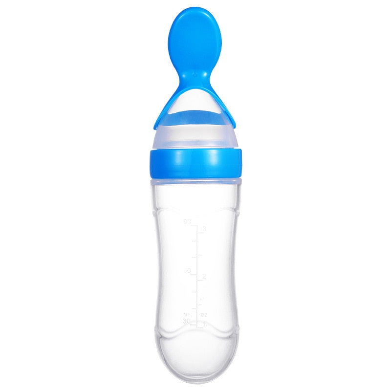 Botella de alimentación exprimidora para bebé