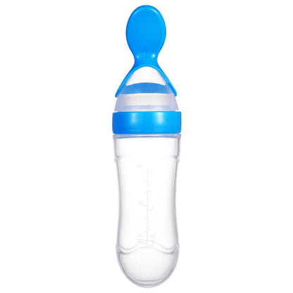 Botella de alimentación exprimidora para bebé