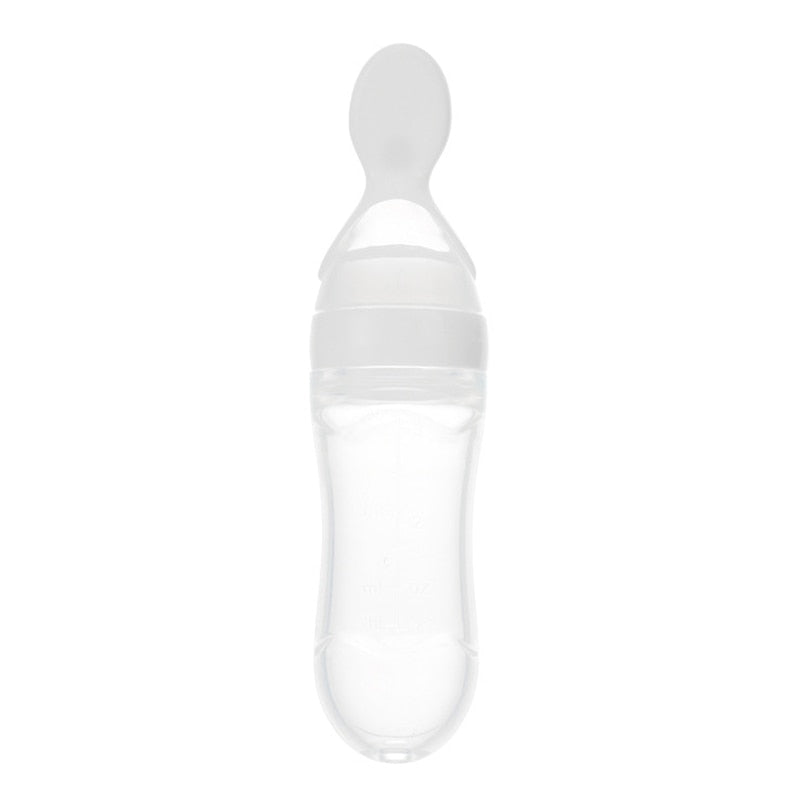Botella de alimentación exprimidora para bebé
