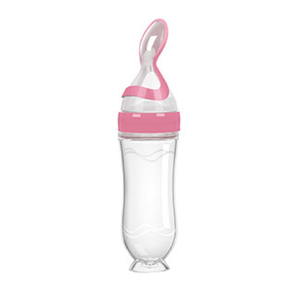 Botella de alimentación exprimidora para bebé