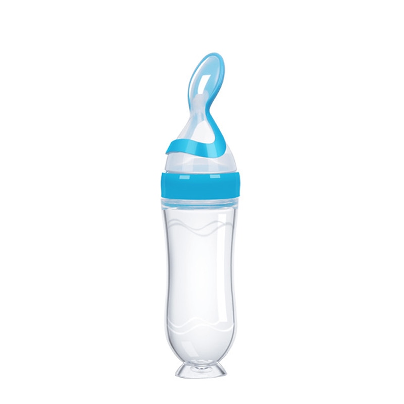 Botella de alimentación exprimidora para bebé