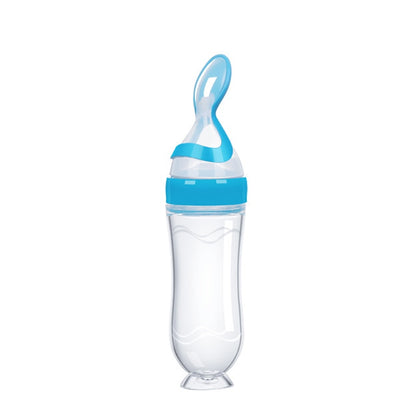 Botella de alimentación exprimidora para bebé