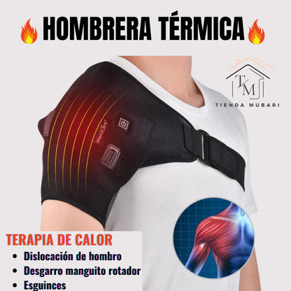 Hombrera Térmica CalorFit™ con Calor Ajustable para Hombro