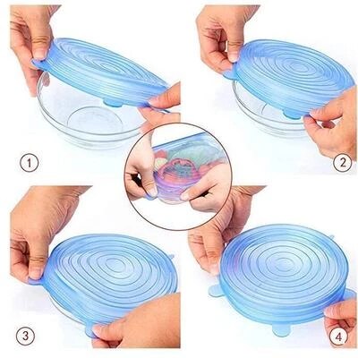 Tapas Silicona para Alimentos