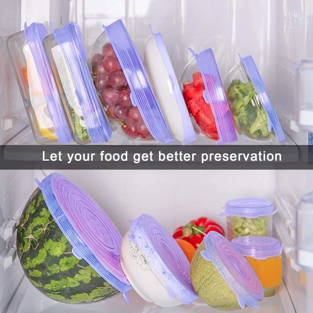 Tapas Silicona para Alimentos