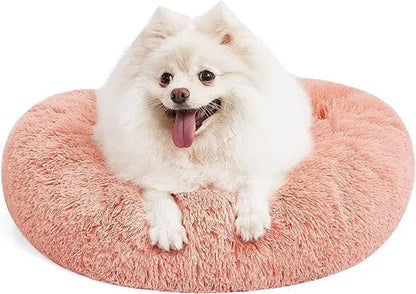 Cama Redonda Antiestrés para Perros y Gatos RelaxyTime™