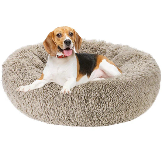 Cama Redonda Antiestrés para Perros y Gatos RelaxyTime™