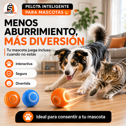 Pelota Inteligente  para Perros y Gatos