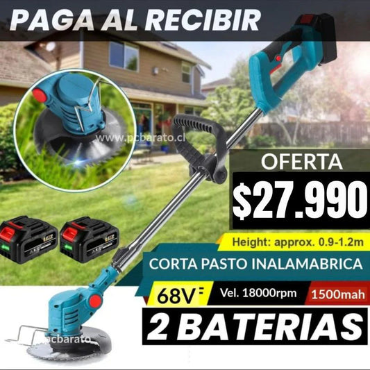 Podadora de Altura Eléctrica Inalámbrica – Cortadora de Pasto y Césped