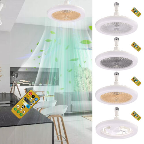 Ventilador De Techo Con Control Remoto Y Lámpara Led De 30 w.