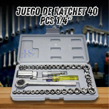 Juego de Dados 40 Piezas NHK-047 40 Piezas con Cricket y Maletín